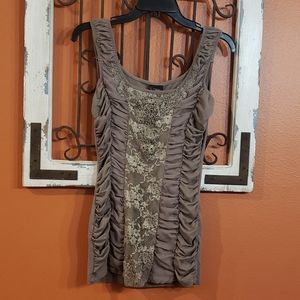 Rouched tank from the Buckle